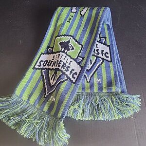 MLS Seattle Sounders FC Inaugural Season  Knit Scarf